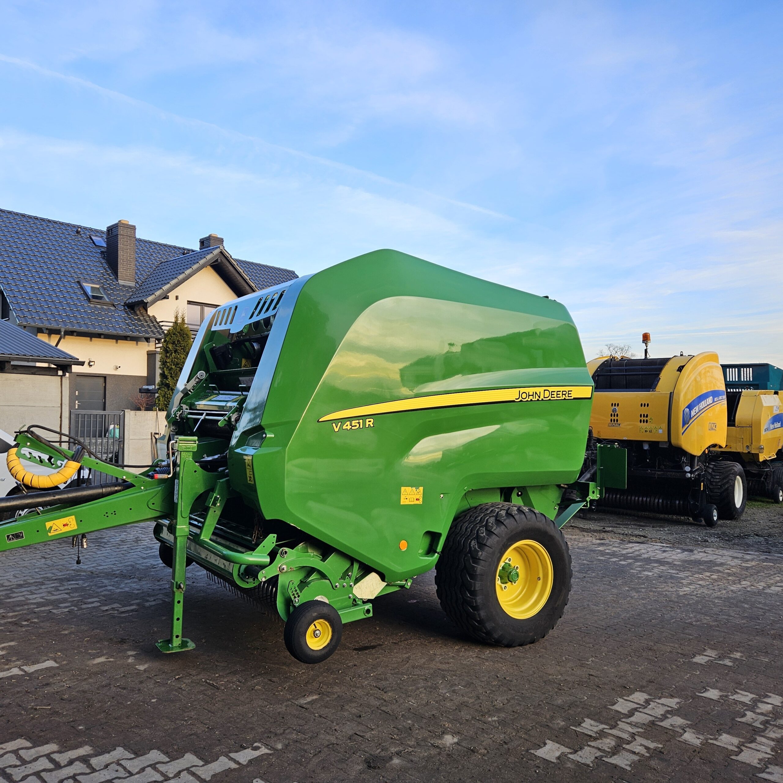 Prasa John Deere V451R Siatka Rotor Rok 2019 - obrazek 3