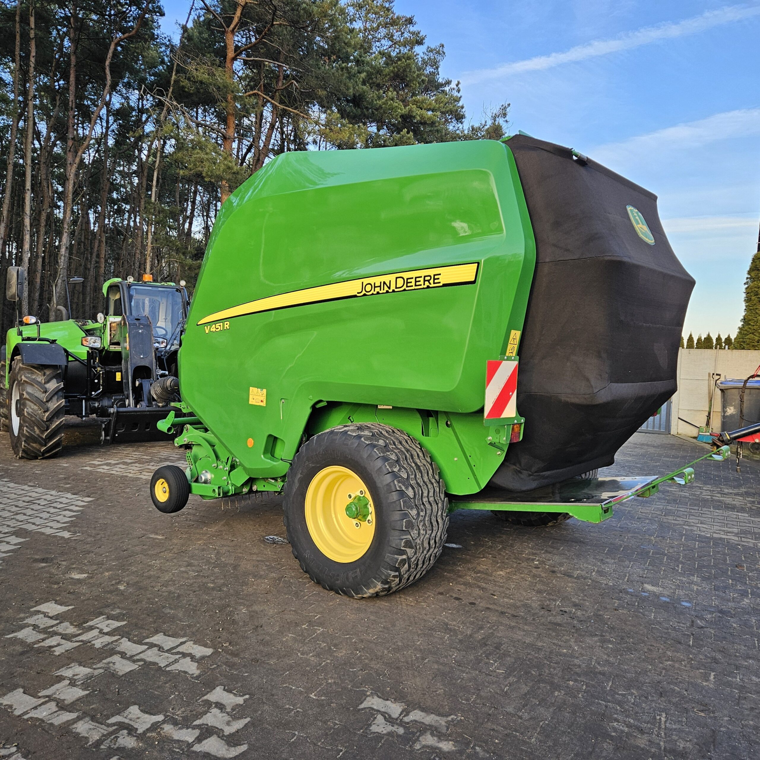 Prasa John Deere V451R Siatka Rotor Rok 2019